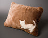 Cat Pillow : Brown