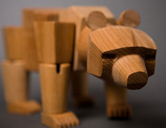 Ursa the Bear : Wooden